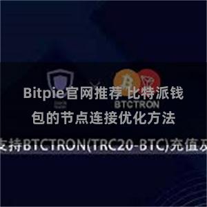 Bitpie官网推荐 比特派钱包的节点连接优化方法